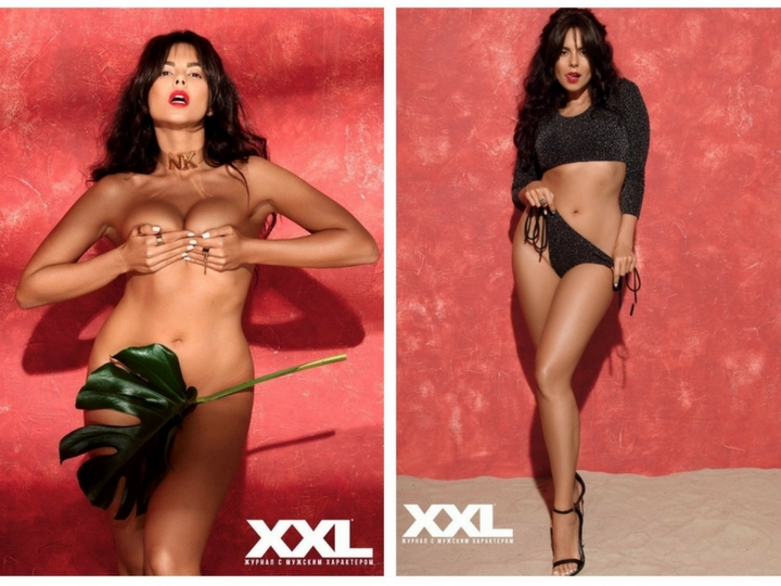 Gimnastika pornosida tanani boyash